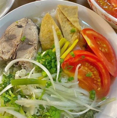  Bún Cá Nha Trang: Sự kết hợp tuyệt vời của vị ngọt thanh và hương biển mặn mòi!