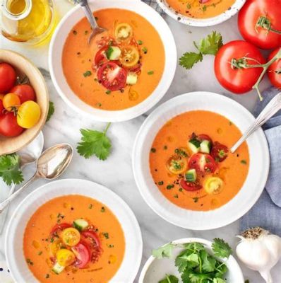  Gazpacho – Một món súp lạnh, thanh mát và sảng khoái như một cơn gió mùa hè!